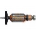Ротор (Якорь) DeWalt для машины шлифовальной DW432 TYPE 1, DW432 TYPE 2, DW433 TYPE 1, DW433 TYPE 2 в сборе с крыльчаткой