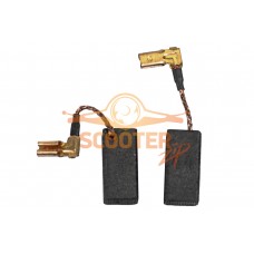 Щетка угольная для машины шлифовальной угловой DeWalt DWE4120 TYPE 1, DWE4150 TYPE 1, DWE4151 TYPE 1 230В (комплект 2 шт)