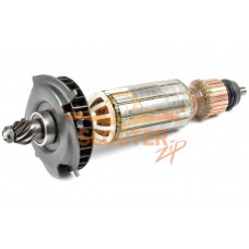 Ротор (Якорь) DeWalt для машины шлифовальной угловой (L-198.5 мм, D-35 мм, 9 зубов, наклон влево)